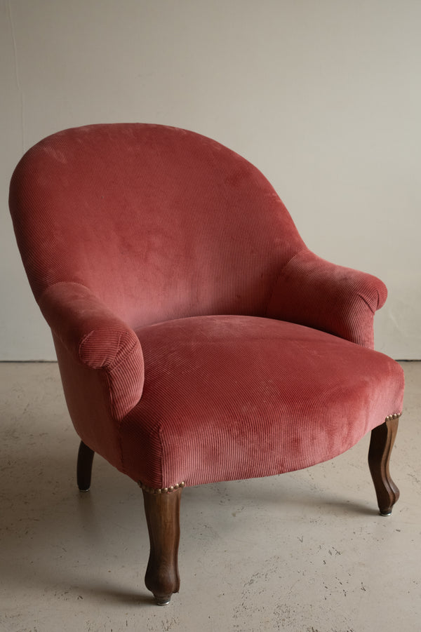 Pair of Napoleon III-style Tub Armchair
