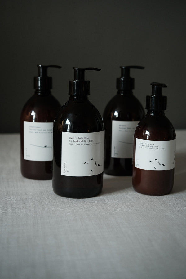 Harvest x Maison Osip Vetiver Root and Lemon Peel Oil Shampoo