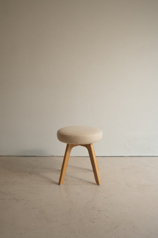 Cushioned Oak Stools
